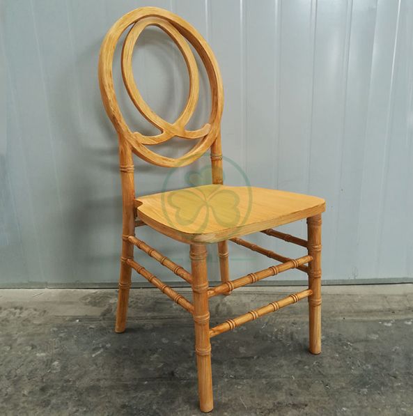 Wholesale Custom Wooden Phoenix Chair Fish Back for Weddings Parties and Events SL-W1848WPFB