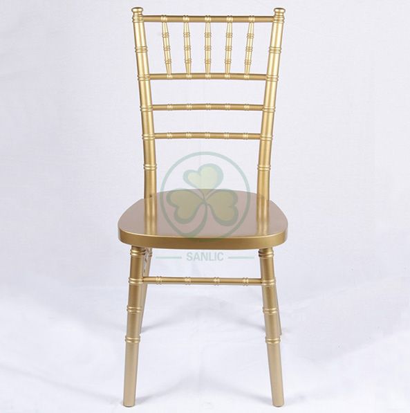 UK Style Gold Wooden Chiavari Chair for Event and Wedding Hire SL-W1862KWCC