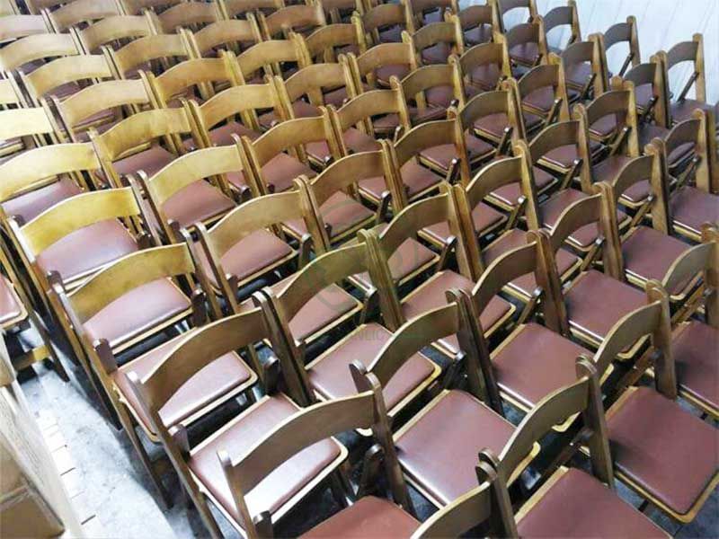 Factory Wholesale Wooden Folding Chair for Various Indoor of Outdoor Ceremonies SL-W1868WWFC