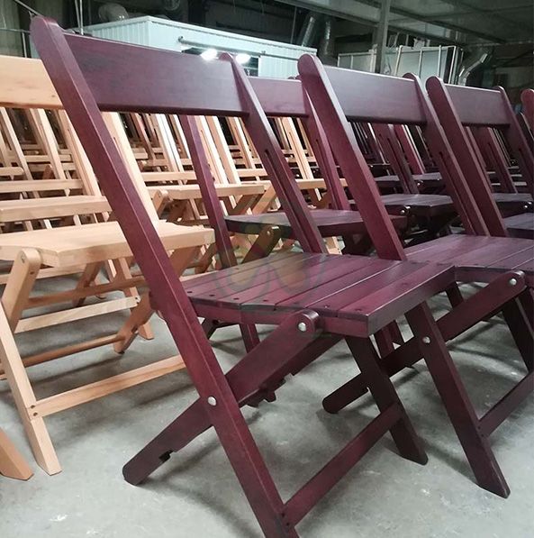 1942 Antique Wooden Folding Chair Beechwood Vintage Folding Chairs for Weddings Graduations or Funerals SL-W1878AVFC