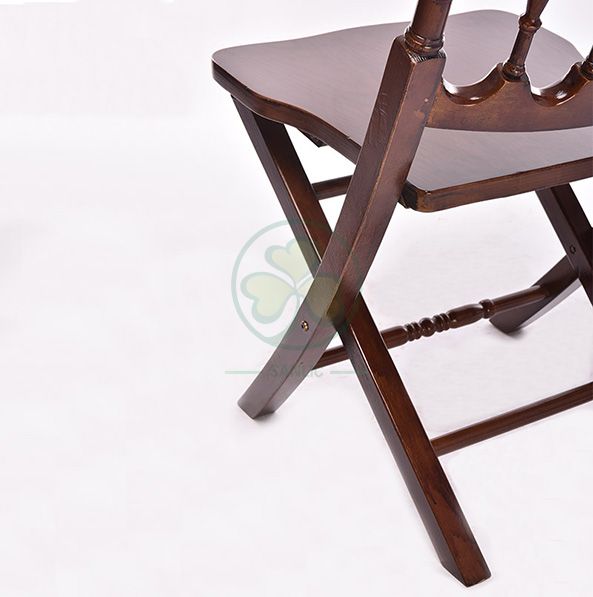 Wholesale Wooden Fold Up Napoleon Chair for Beach Weddings or Events SL-W1883WFNC