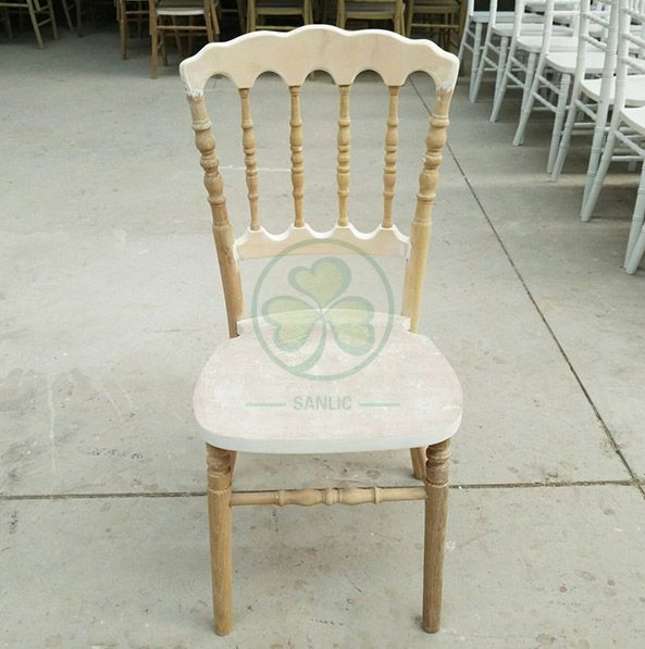 Wholesale Standard Wooden Napoleon Chair for Weddings Banquets and Various Different Events Occasions SL-W1901RWNC