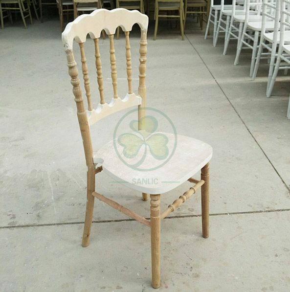 Wholesale Standard Wooden Napoleon Chair for Weddings Banquets and Various Different Events Occasions SL-W1901RWNC