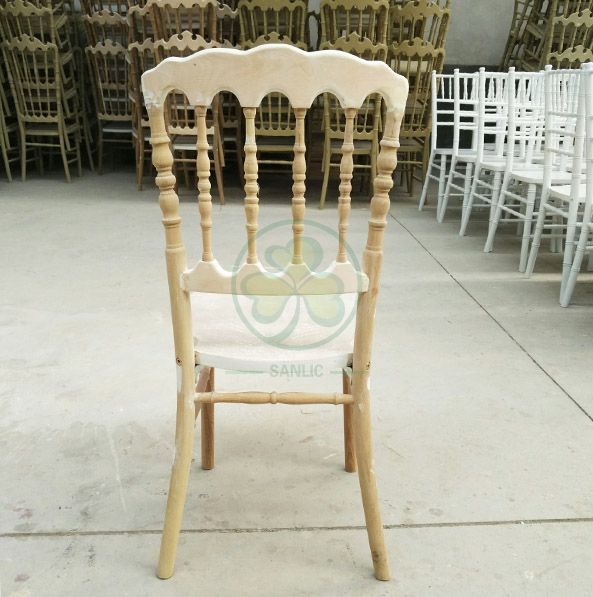 Wholesale Standard Wooden Napoleon Chair for Weddings Banquets and Various Different Events Occasions SL-W1901RWNC