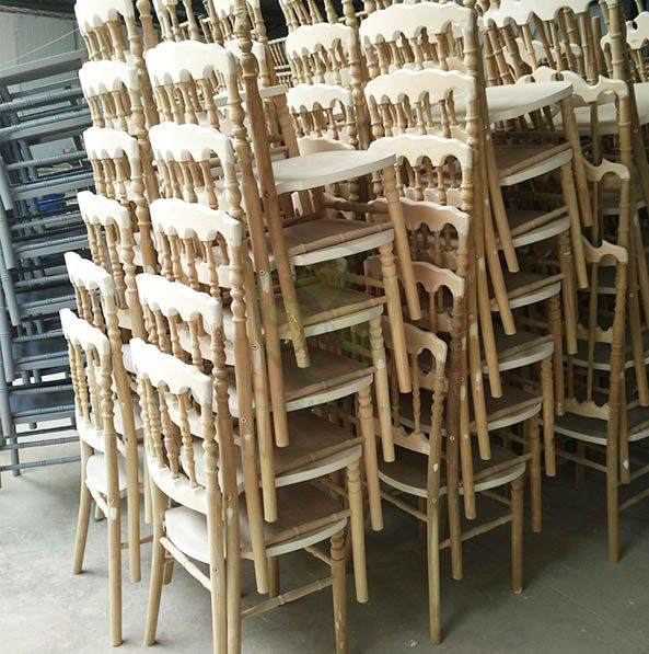 Wholesale Standard Wooden Napoleon Chair for Weddings Banquets and Various Different Events Occasions SL-W1901RWNC
