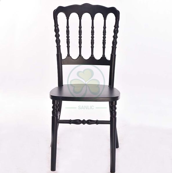 Wholesale Standard Wooden Napoleon Chair for Weddings Banquets and Various Different Events Occasions SL-W1901RWNC