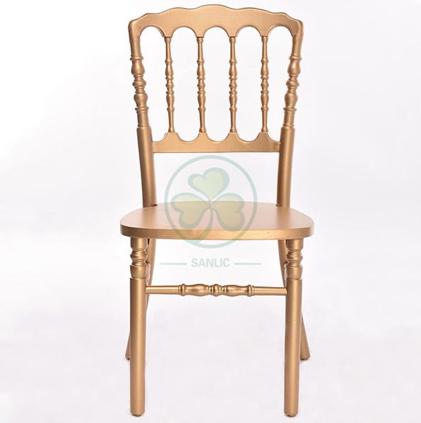 Wholesale Standard Wooden Napoleon Chair for Weddings Banquets and Various Different Events Occasions SL-W1901RWNC