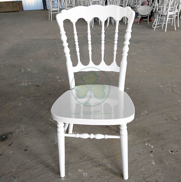 Wholesale Standard Wooden Napoleon Chair for Weddings Banquets and Various Different Events Occasions SL-W1901RWNC