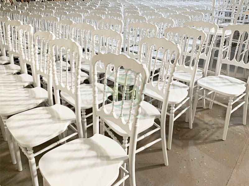 Wholesale Standard Wooden Napoleon Chair for Weddings Banquets and Various Different Events Occasions SL-W1901RWNC