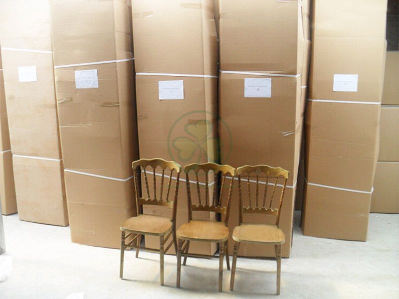 Wholesale Standard Wooden Napoleon Chair for Weddings Banquets and Various Different Events Occasions SL-W1901RWNC