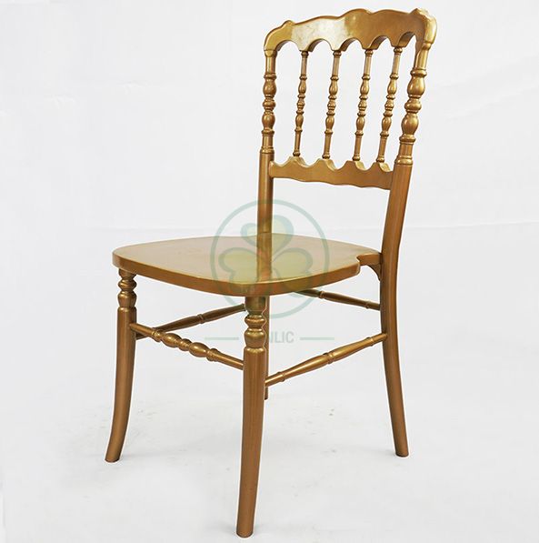 Most Popular Classic Wooden Napoleon Chair for Weddings and Banquets SL-W1904CWNC