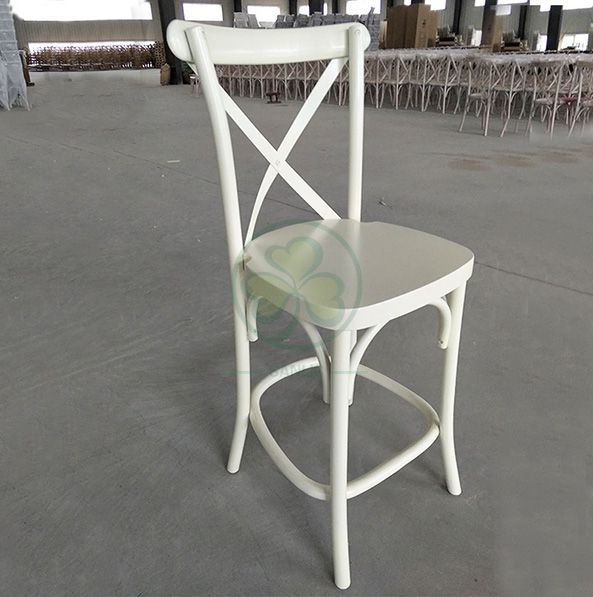 Factory Wholesale Wooden Crossback Barstools for Various Outdoor Events  SL-W1914WCBB