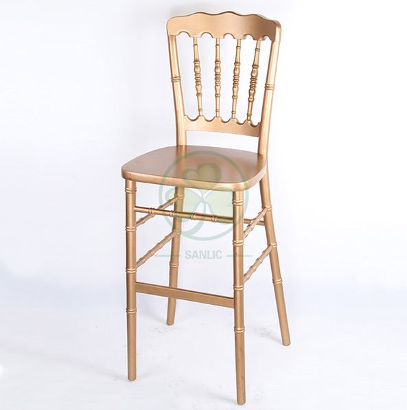 Wholesale Regular Wooden Napoleon Barstools for Indoor or Outdoor Events and Parties SL-W1919WNBS