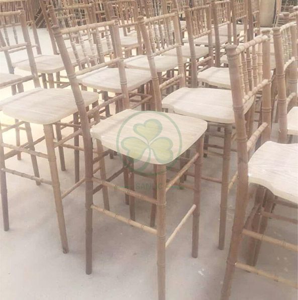 Most Popular Wooden Chiavari Barstools for Bars Resturant Hotels Coffee Shop and Any Other Events Occasions SL-W1920WCBS