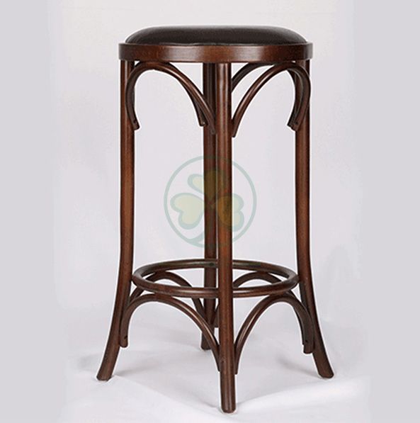 Popular Round Bentwood Dining Bar Stools SL-W1922BDBS