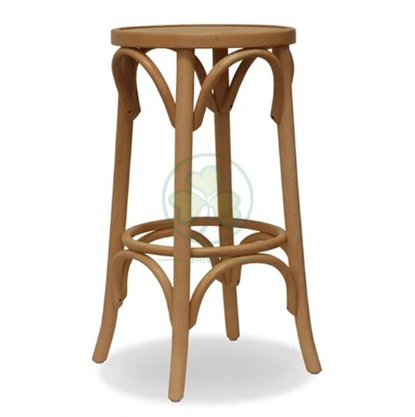 Popular Round Bentwood Dining Bar Stools SL-W1922BDBS