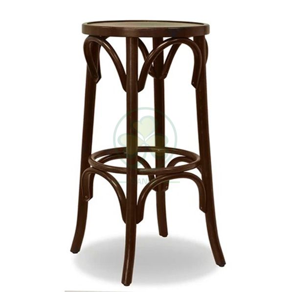 Popular Round Bentwood Dining Bar Stools SL-W1922BDBS