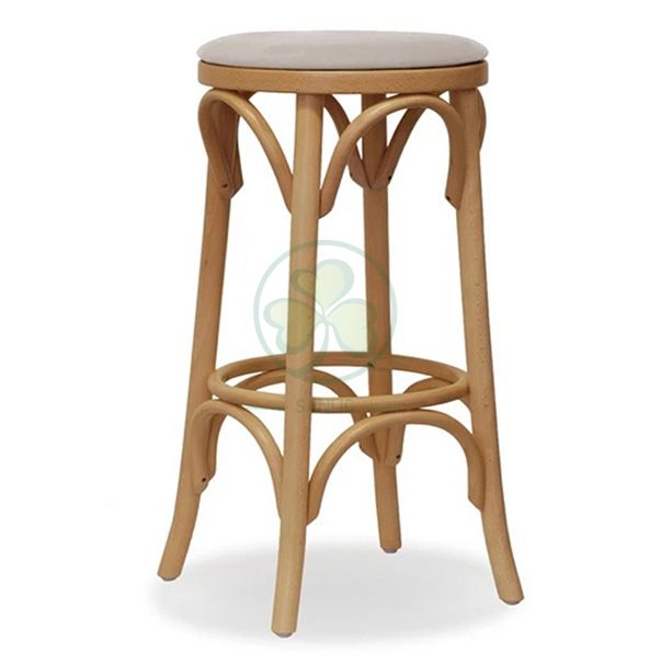 Popular Round Bentwood Dining Bar Stools SL-W1922BDBS