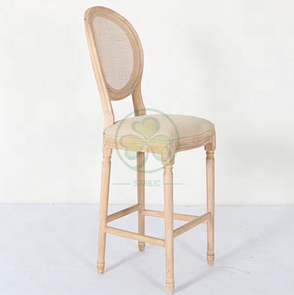 Direct Factory High Quality Wooden Louis Counter Stools SL-W1923WLCS