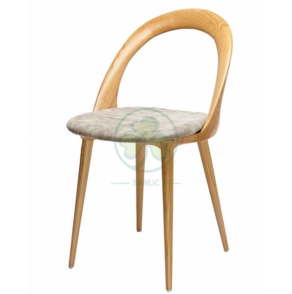 Wholesale Resturant Coffee Shop Wooden Dining Chair Armless Wooden Rest Chair for Cafe and Resturant SL-W1928CWDC