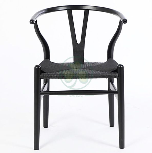Modern Wooden Wishbone Dining Chair for Living Room Dining Room SL-W1935WWDC