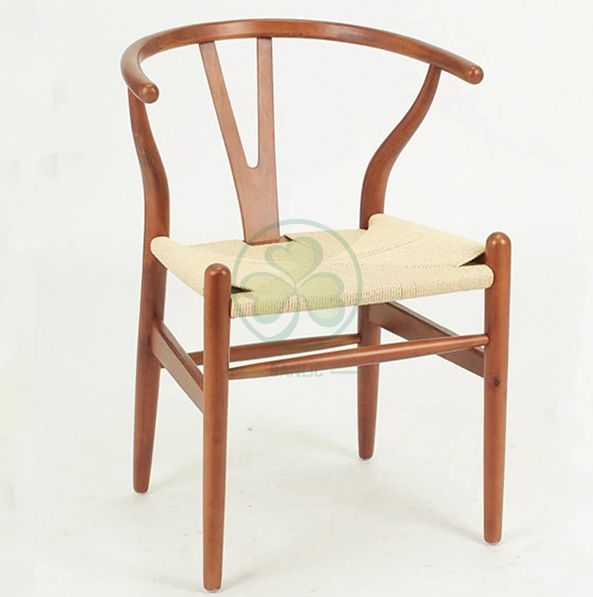 Modern Wooden Wishbone Dining Chair for Living Room Dining Room SL-W1935WWDC