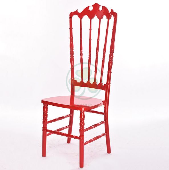 Wholesale Luxury Wooden Wedding Event Royal VIP High Back Chairs Type A SL-W1945WHBC