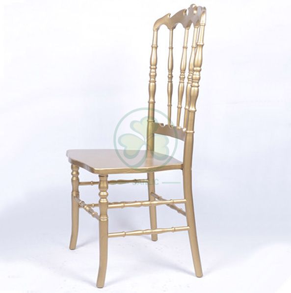 Wholesale Luxury Wooden Wedding Event Royal VIP High Back Chairs Type A SL-W1945WHBC