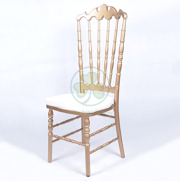 Wholesale Luxury Wooden Wedding Event Royal VIP High Back Chairs Type A SL-W1945WHBC