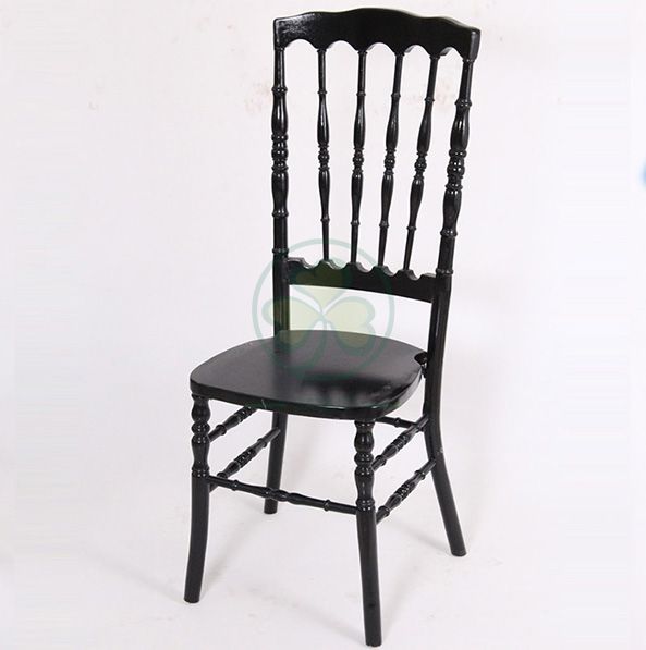 Popular Wooden High Back VIP Chair for Weddings Events and Parties Type B SL-W1949WHBC