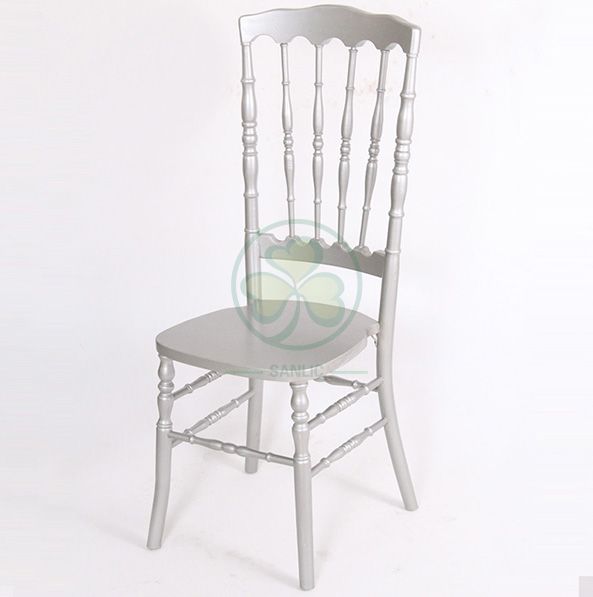 Popular Wooden High Back VIP Chair for Weddings Events and Parties Type B SL-W1949WHBC