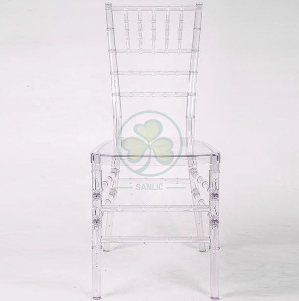 Factory Wholesale Stackable Clear PC Resin Chiavari Chair for Parities and Events SL-R1953SCRC
