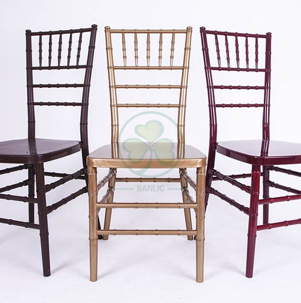 Durable Banquet Dining Resin Chiavari Chair for Outdoor or Indoor Social Events SL-R1957DRCC