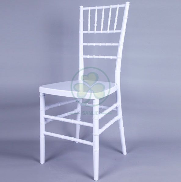 Most Popular White Resin Chiavari Chair for Events and Weddings SL-R1952PRCC