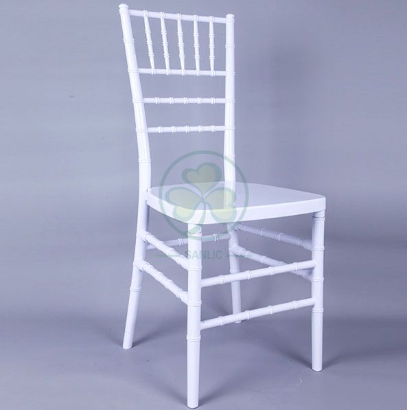 Most Popular White Resin Chiavari Chair for Events and Weddings SL-R1952PRCC