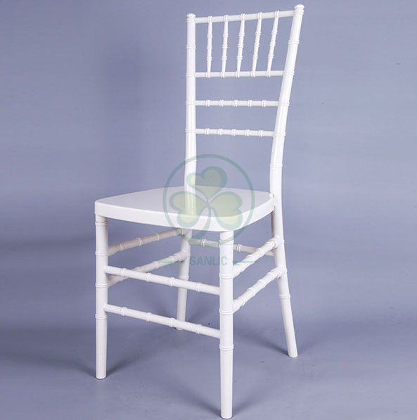 Most Popular White Resin Chiavari Chair for Events and Weddings SL-R1952PRCC