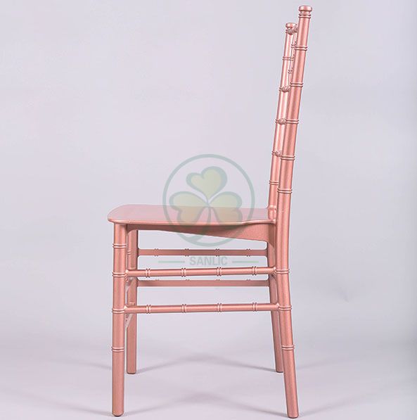 Cheap New Design Monoblock Resin Chiavari Chair for Hotels Banquets and Catering Services SL-R1972NMRC