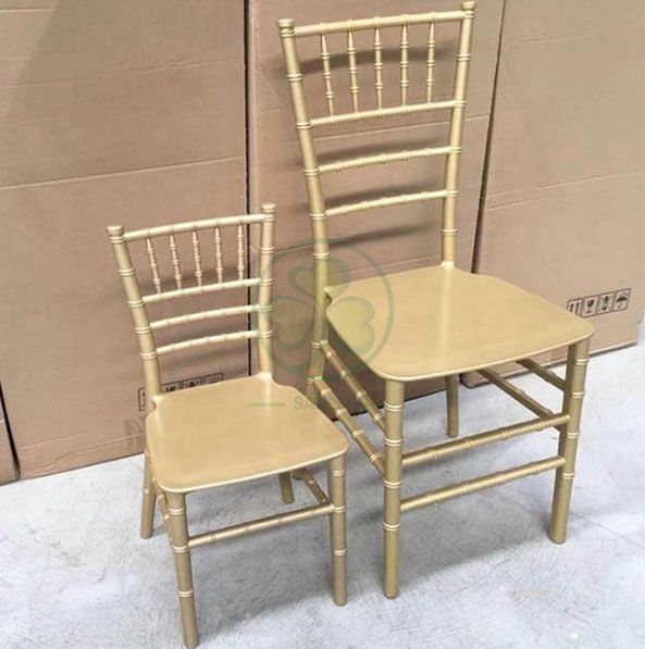 Indoor or Outdoor Monoblock Kids Resin Chiavari Chair for Birthday Parties SL-R1984MKRC