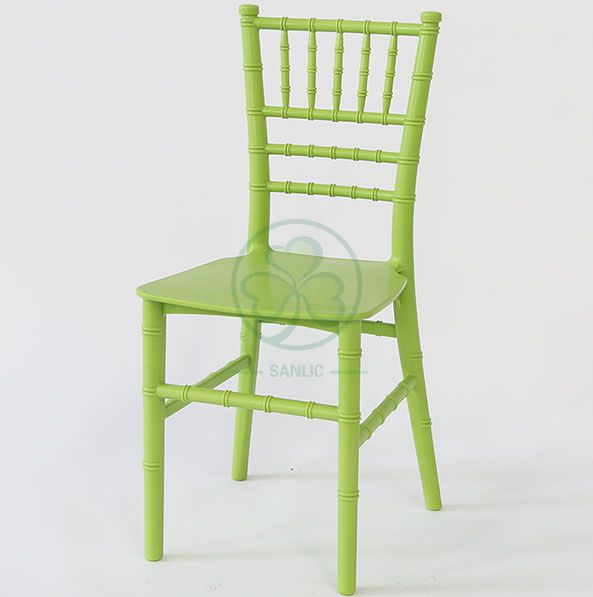 Monoblock Kids Green Resin Chiavari Chair for Parties SL-R1989MGRC