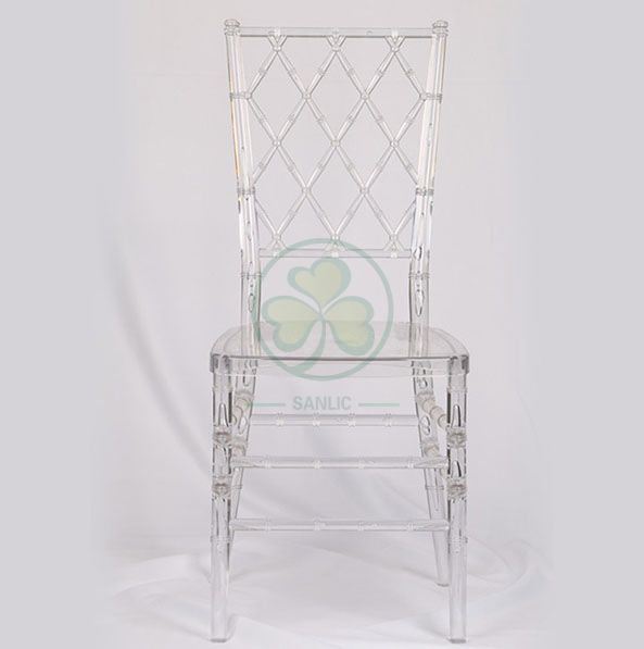 Wholesale Crystal Resin Diamond Chiavari Chair for Indoor and Outdoor Weddings and Events SL-R1993RDCC