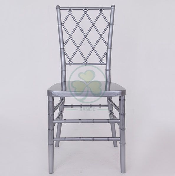 Wholesale Crystal Resin Diamond Chiavari Chair for Indoor and Outdoor Weddings and Events SL-R1993RDCC