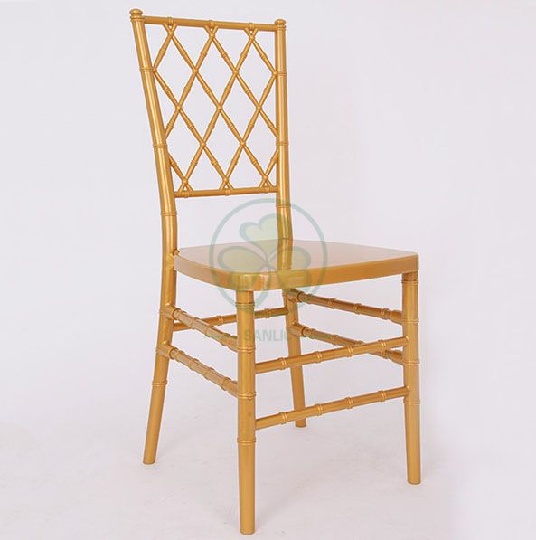 Wholesale Crystal Resin Diamond Chiavari Chair for Indoor and Outdoor Weddings and Events SL-R1993RDCC