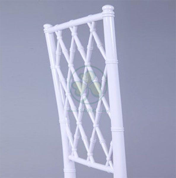 Wholesale Crystal Resin Diamond Chiavari Chair for Indoor and Outdoor Weddings and Events SL-R1993RDCC