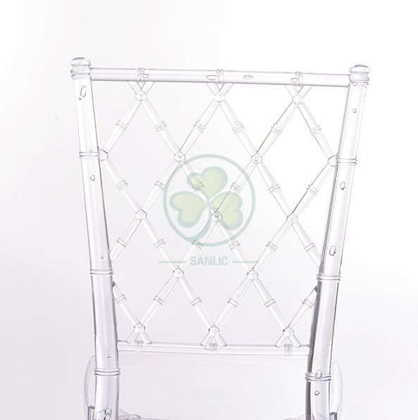Wholesale Crystal Resin Diamond Chiavari Chair for Indoor and Outdoor Weddings and Events SL-R1993RDCC