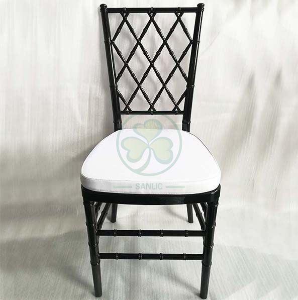 Wholesale Crystal Resin Diamond Chiavari Chair for Indoor and Outdoor Weddings and Events SL-R1993RDCC