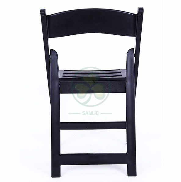 Popular Resin Folding Chair with Slatted Seat for Various Events and Parties SL-R2002RRFC