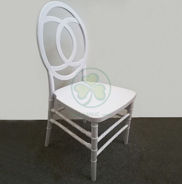 Hot Sale Resin Phoenix Wedding Chair with Channel Back SL-R2022BRPC