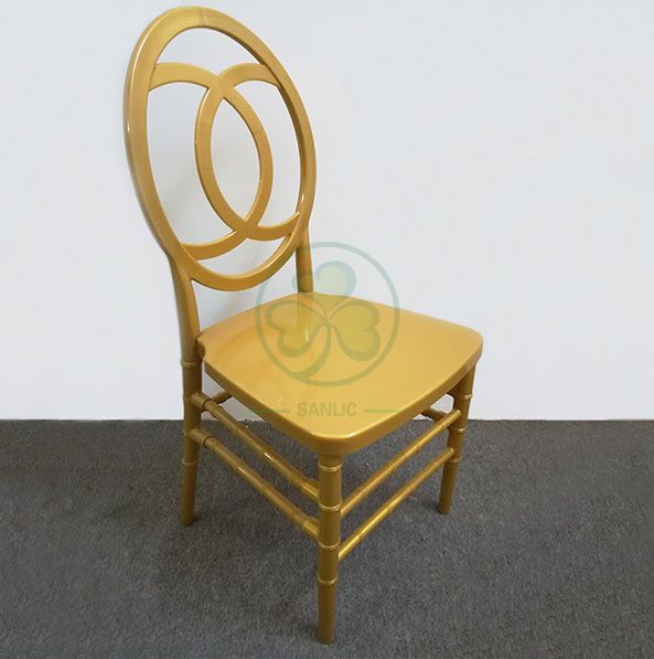 Hot Sale Resin Phoenix Wedding Chair with Channel Back SL-R2022BRPC