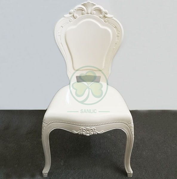 Wholesale Modern Resin Princess Bella Chair Wedding Plastic White Bella Epoque Event Chairs SL-R2027WRBC