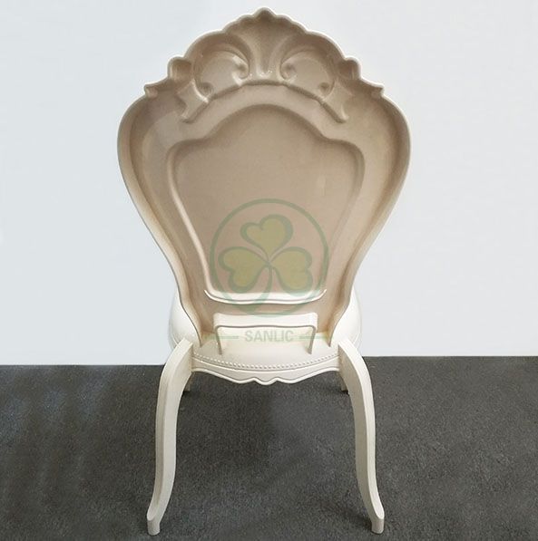 Wholesale Modern Resin Princess Bella Chair Wedding Plastic White Bella Epoque Event Chairs SL-R2027WRBC